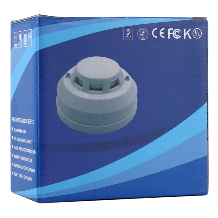Photoelectric Smoke Detector with Red LED Indicator Photoelectric Smoke Detector with Red LED Indicator